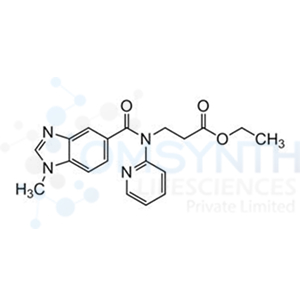 3-((1-Methyl-1H-benzoimidazole-5-carbonyl)-pyridin-2-yl-amino)-propionic Acid Ethyl Ester