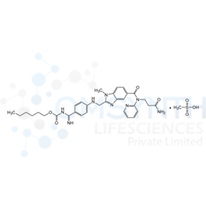 Desethyl Dabigatran Etexilate Carboxamide Methanesulfonate