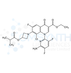 Ethyl 1-(6-amino-3,5-difluoropyridin-2-yl)-8-chloro-6-fluoro-7-(3-(isobutyryloxy)azetidin-1-yl)-4-oxo-1,4-dihydroquinoline-3-carboxylate