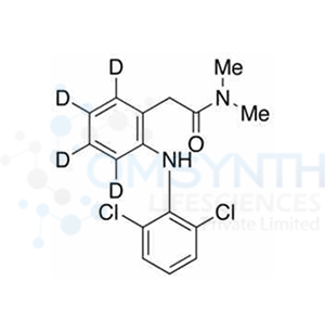 2-[(2,6-Dichlorophenyl)amino]-N,N-dimethylbenzeneacetamide-d4