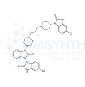 1,1'-[(1,3-dihydro-2-oxo-2H-benzimidazol-1,3-diyl)-3,1-propanediyldi-1,4-piperidinediyl]bis[5-chloro-1,3-dihydro-2Hbenzimidazol-2-one]