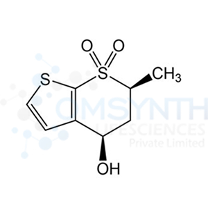 (4R,6S)-4-Hydroxy-6-methyl-5,6-dihydro-4H-thieno[2,3-b]thiopyran 7,7-dioxide