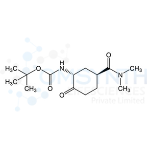 tert-Butyl ((1R,5S)-5-(dimethylcarbamoyl)-2-oxocyclohexyl)carbamate