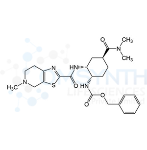 Benzyl ((1S,2R,4S)-4-(dimethylcarbamoyl)-2-(5-methyl-4,5,6,7-tetrahydrothiazolo[5,4-c]pyridine-2-carboxamido)cyclohexyl)carbamate
