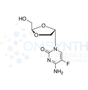 (-)-β-D-Dioxolane-5-fluoro Cytidine