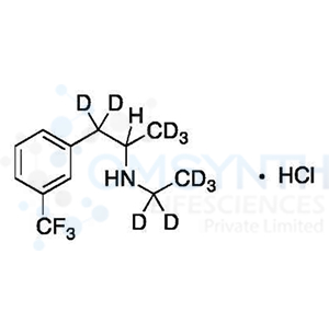 rac-Fenfluramine-D10 Hydrochloride