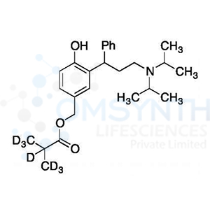 (R)-5-Isopropylcarbonyloxymethyl Tolterodine-d7