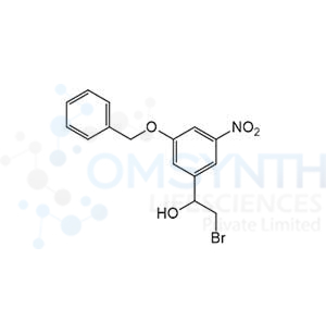 1-(3-(Benzyloxy)-5-nitrophenyl)-2-bromoethan-1-ol