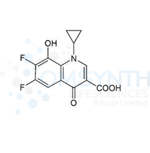 1-Cyclopropyl-6,7-difluoro-8-hydroxy-4-oxo-1,4-dihydro-quinoline-3-carboxylic Acid