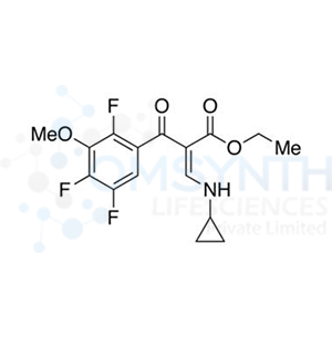 2-(2,4,5-Trifluoro-3-methoxybenzoyl)-3-cyclopropylaminoacrylic Acid Ethyl Ester