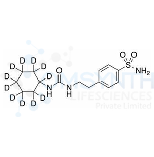 1-Cyclohexyl-3-(p-sulfamoylphenethyl)urea-d11