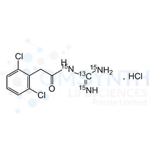 Guanfacine-13C, 15N3 Hydrochloride