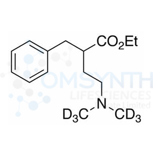 α-[2-(Dimethylamino-d6)ethyl] Hydrocinnamic Acid Ethyl Ester