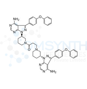 1,3-bis((R)-3-(4-Amino-3-(4-phenoxyphenyl)-1H-pyrazolo[3,4-d]pyrimidin-1-yl)piperidin-1-yl)propan-1-one