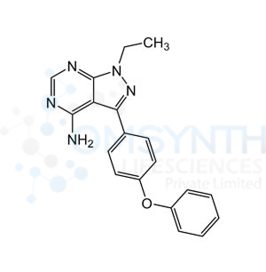 1-Ethyl-3-(4-phenoxyphenyl)-1H-pyrazolo[3,4-d]pyrimidin-4-amine