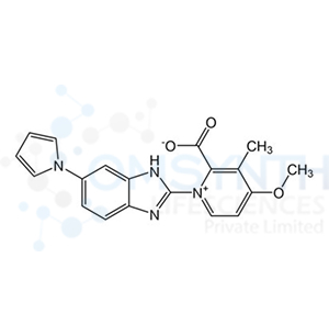 1-(6-(1H-Pyrrol-1-yl)-1H-benzo[d]imidazol-2-yl)-4-methoxy-3-methylpyridin-1-ium-2-carboxylate