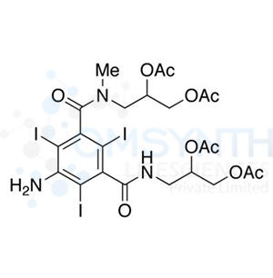 5-Amino-N,N’-bis[2,3-bis(acetyloxy)propyl]-2,4,6-triiodo-N-methyl-1,3-benzenedicarboxamide