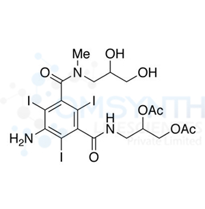 5-Amino-N’-[2,3-bis(acetyloxy)propyl]-N-(2,3-dihydroxypropy)-2,4,6-triiodo-N-methyl-1,3-benzenedicarboxamide