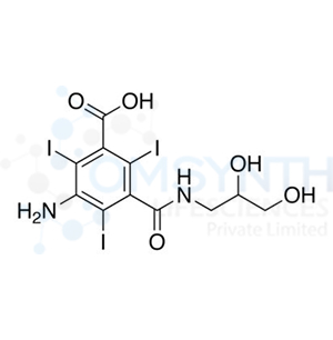5-Amino-N-(2,3-dihydroxypropyl)-2,4,6-triiodoisophthalamide Acid