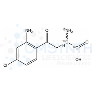 4-Chloro Kynurenine-13C2,15N