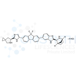 6-(7-(2-((S)-5-Azaspiro[2.4]heptan-6-yl)-1H-imidazol-5-yl)-9,9-difluoro-9H-fluoren-2-yl)-2-((1R,3S,4S)-2-azabicyclo[2.2.1]heptan-3-yl)-1H-benzo[d]imidazole tetrahydrochloride