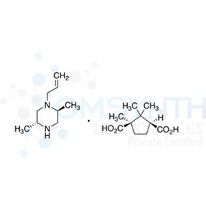 (+)-(2S,5R)-1-Allyl-2,5-dimethylpiperazine, (+)-Camphoric Acid Salt