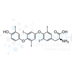 (S)-2-Amino-3-(4-(4-(4-hydroxy-3-iodophenoxy)-3,5-diiodophenoxy)-3,5-diiodophenyl)propanoic Acid