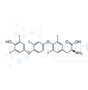 (S)-2-Amino-3-(4-(4-(4-hydroxy-3,5-diiodophenoxy)-3-iodophenoxy)-3,5-diiodophenyl)propanoic Acid