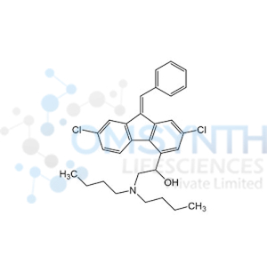 (Z)-1-(9-Benzylidene-2,7-dichloro-9H-fluoren-4-yl)-2-(dibutylamino)ethan-1-ol