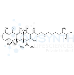 N6-(((4S,4aS,12aS)-4-(Dimethylamino)-3,10,12,12a-tetrahydroxy-6-methyl-1,11-dioxo-1,4,4a,5,11,12a-hexahydrotetracene-2-carboxamido)methyl)-L-lysine