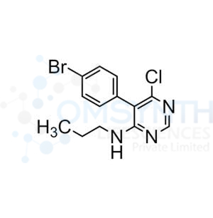 5-(4-Bromophenyl)-6-chloro-N-propylpyrimidin-4-amine