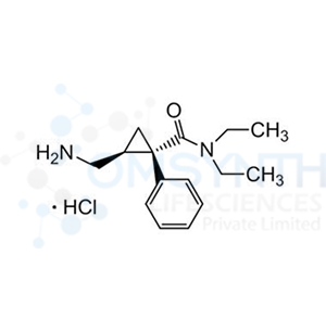 (1R,2R)-2-(Aminomethyl)-N,N-diethyl-1-phenylcyclopropanecarboxamide Hydrochloride