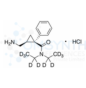 (1R-cis)-Milnacipran-d10 Hydrochloride