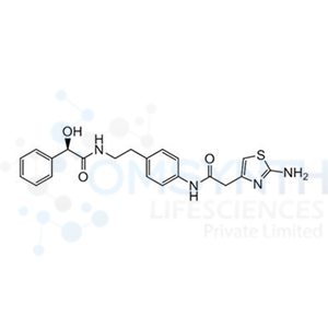 (R)-N-(4-(2-(2-Aminothiazol-4-yl)acetamido)phenethyl)-2-hydroxy-2-phenylacetamide