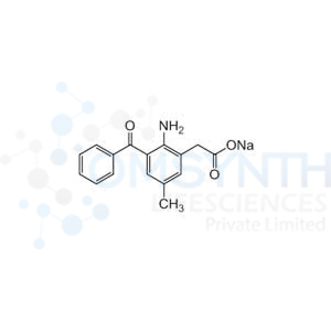 Sodium 2-(2-amino-3-benzoyl-5-methylphenyl)acetate