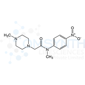 N-Methyl-2-(4-methylpiperazin-1-yl)-N-(4-nitrophenyl)acetamide