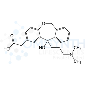 2-(11-(3-(Dimethylamino)propyl)-11-hydroxy-6,11-dihydrodibenzo[b,e]oxepin-2-yl)acetic Acid