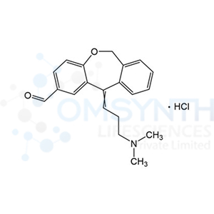 11-(3-(Dimethylamino)propylidene)-6,11-dihydrodibenzo[b,e]oxepine-2-carbaldehyde Hydrochloride