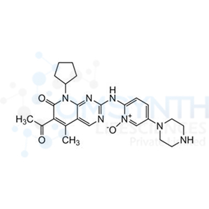 2-((6-Acetyl-8-cyclopentyl-5-methyl-7-oxo-7,8-dihydropyrido[2,3-d]pyrimidin-2-yl)amino)-5-(piperazin-1-yl)pyridine 1-oxide