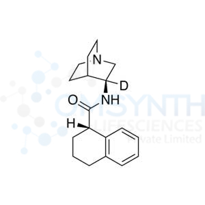 (1S)-N-(3S)-1-Azabicyclo[2.2.2]oct-3-yl-1,2,3,4-tetrahydro-1-naphthalenecarboxamide-d1