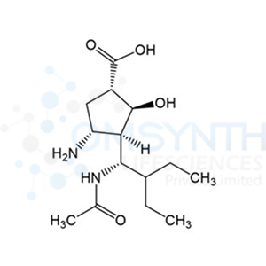 (1S,2S,3R,4R)-3-((S)-1-Acetamido-2-ethylbutyl)-4-amino-2-hydroxycyclopentane-1-carboxylic Acid
