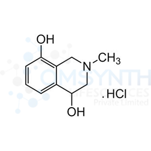 1,2,3,4-Tetrahydro-4,8-dihydroxy-2-methylisoquinoline Hydrochloride
