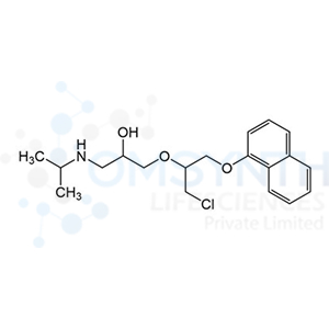 Isopropylamino Chloro Propranolol Impurity