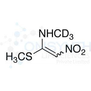 N-Methyl-1-(methylthio)-2-nitroethenamine-d3