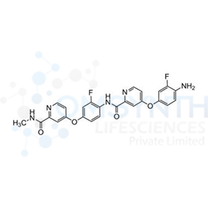 4-(4-Amino-3-fluorophenoxy)-N-(2-fluoro-4-((2-(methylcarbamoyl)pyridin-4-yl)oxy)phenyl)picolinamide