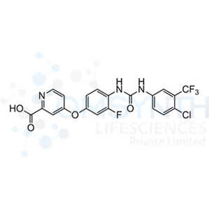 4-(4-(3-(4-Chloro-3-(trifluoromethyl)phenyl)ureido)-3-fluorophenoxy)picolinic Acid