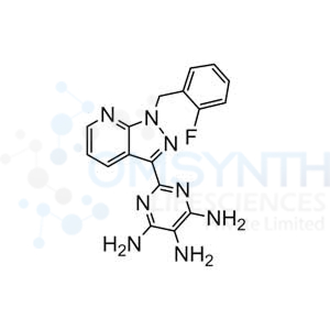 2-[1-(2-Fluorobenzyl)-1H-pyrazolo[3,4-b]pyridin-3-yl]pyrimidine-4,5,6-triamine