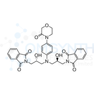 2,2'-((2R,2'R)-((4-(3-Oxomorpholino)phenyl)azanediyl)bis(2-hydroxypropane-3,1-diyl))bis(isoindoline-1,3-dione)