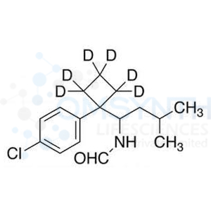 N-Formyl N,N-Didesmethyl Sibutramine-d6