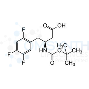 (S)-Sitagliptin N-Boc-Acid Impurity